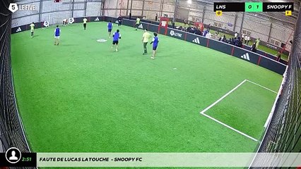 Faute de Lucas Latouche  - Snoopy FC