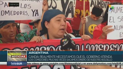 Argentina: reclamos por falta de asistencia alimentaria del gobierno