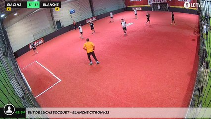 But de lucas bocquet - Blanche Citron H23