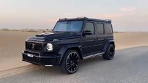 Rent Mercedes G800 Brabus Black in Dubai