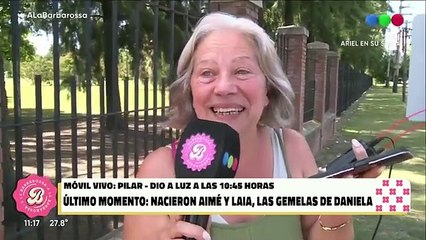 Nacieron las gemelas de Daniela y Thiago de Gran Hermano