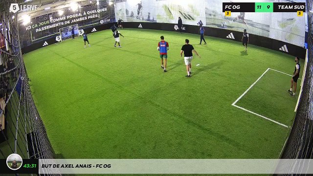 But de axel anais - FC OG
