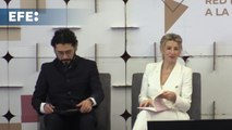 La vicepresidenta española Yolanda Díaz promete 
