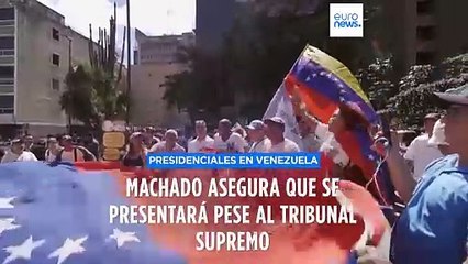 Machado dice mantener su candidatura presidencial contra Maduro pese al Tribunal Supremo