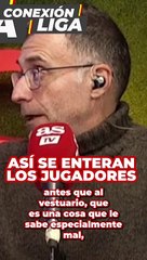 Así se enteran los jugadores del FC Barcelona del adiós de Xavi