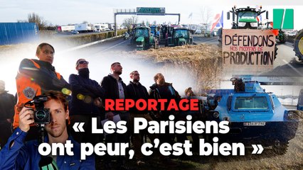 « Les Parisiens ont peur, c’est bien » : on a suivi le début du « siège de Paris » avec les agriculteurs sur l’A6