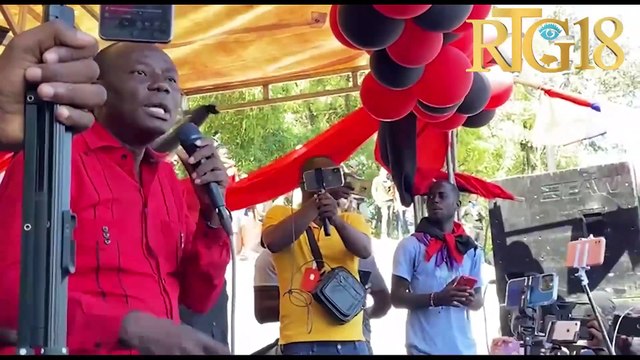 Manifestasyon Pati politik pitit Dessalines nan Okap pou ekzije demisyon PM Ariel Henry