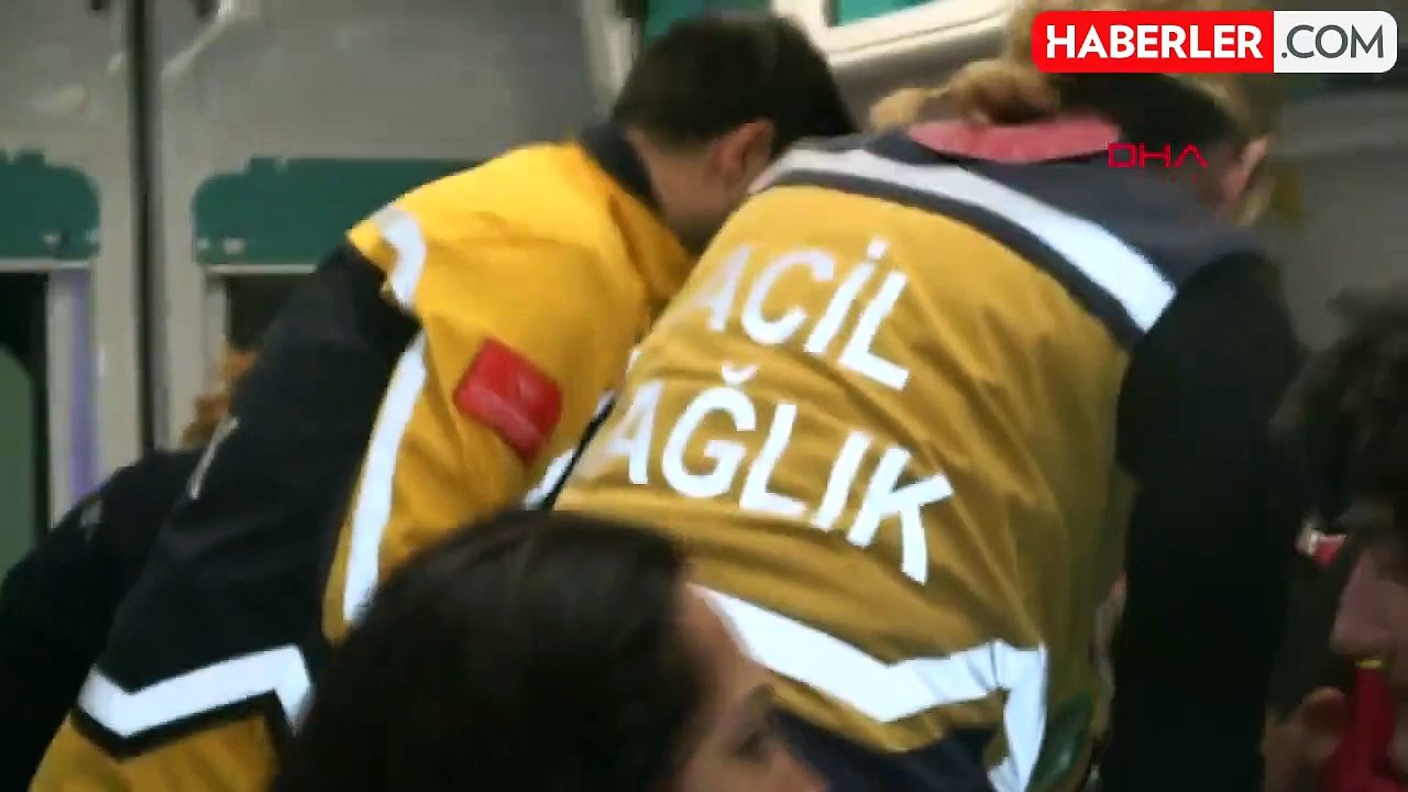 Antalya'da Yangında Mahsur Kalan 6 Kişi Kurtarıldı