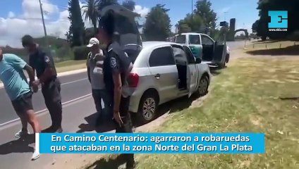 En Camino Centenario: agarraron a robaruedas que atacaban en la zona Norte del Gran La Plata