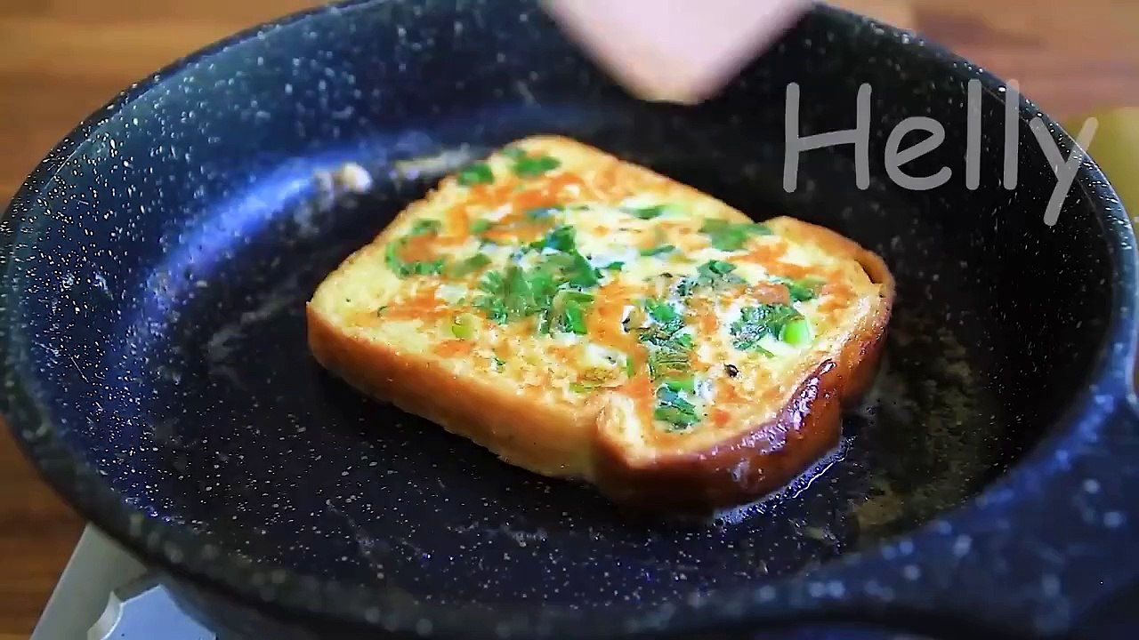 I've never eaten such delicious toast❗️  4 simple and delicious toast recipes!