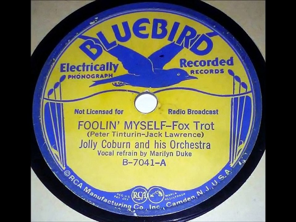 Irresistible - Jolly Coburn and His Orchestra (1934)