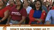 Caracas | Dip. a la AN Blanca Eekhout da inicio al Debate Nacional sobre la 5ta línea de las 7T