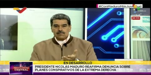 Pdte. Maduro: “Ninguna conspiración le quitará el derecho al pueblo de ir a las elecciones en 2024”