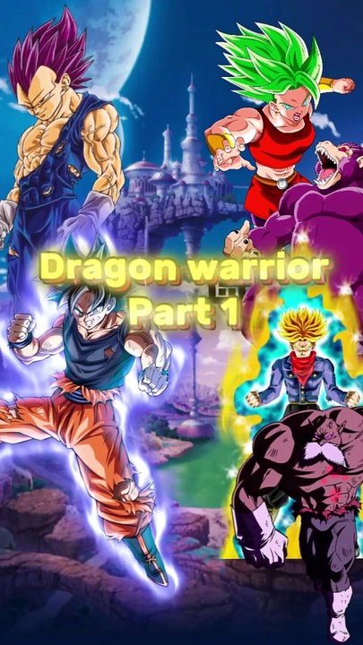 GOKU Vegeta vs Dragon warrior part 1