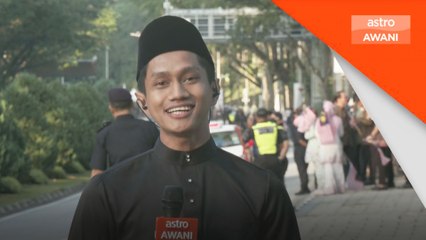 #AgongKita: Situasi terkini di Jalan Parlimen dan bulatan Dato Onn (8:00 pagi)