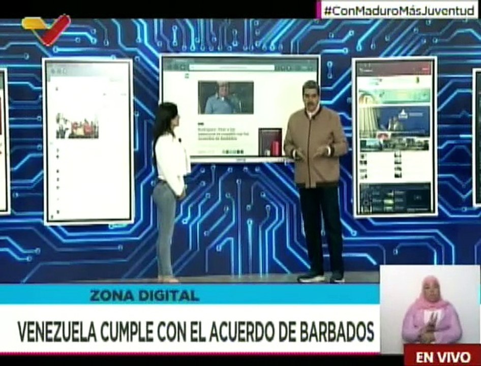 Pdte. Maduro: Pese a las amenazas de EE. UU. las instituciones de Venezuela han seguido funcionando