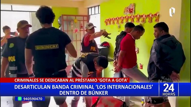 Huachipa: cae banda de extorsionadores dedicada al préstamo gota a gota