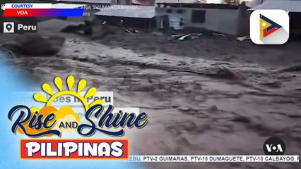 2 patay sa landslide sa Marcabamba, Peru