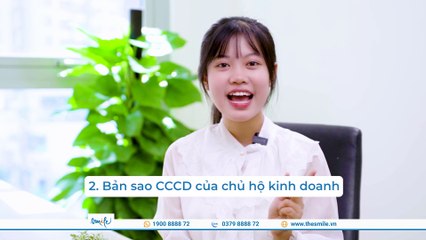 Hướng dẫn đăng ký hộ kinh doanh cá thể | Kế Toán The Smile