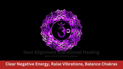 clear negative energy, raise vibrations, balance chakras