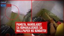 Pamilya, nangilabot sa kumakaluskos sa wallpaper ng kuwarto! | GMA Integrated Newsfeed