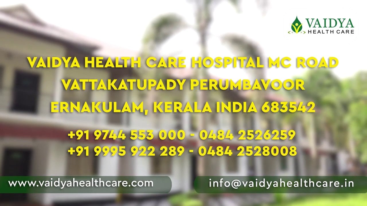 Vaidya Healthcare - Best Ayurvedic treatment in Kochi, Kerala. - video ...
