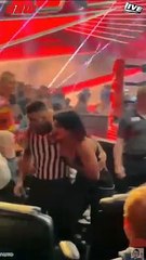 Rhea Ripley is taken out of the arena after being attacked by Nia Jax -  WWE Raw (January 29 2024)