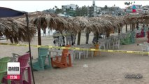 Tres personas muertas y dos heridas en dos ataques a balazos en playas de Acapulco