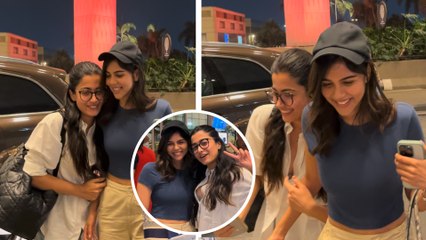 Rashmika Mandanna & Kalyani Priyadarshan Accompanied Each Other On Their Flight