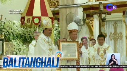 Quiapo Church, idineklara na bilang National Shrine | BT