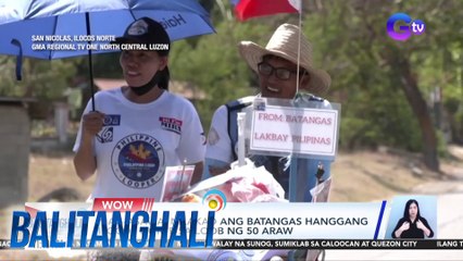 Mag-asawa, nilakad ang Batangas Hanggang Ilocos Norte sa loob ng 50 araw | BT