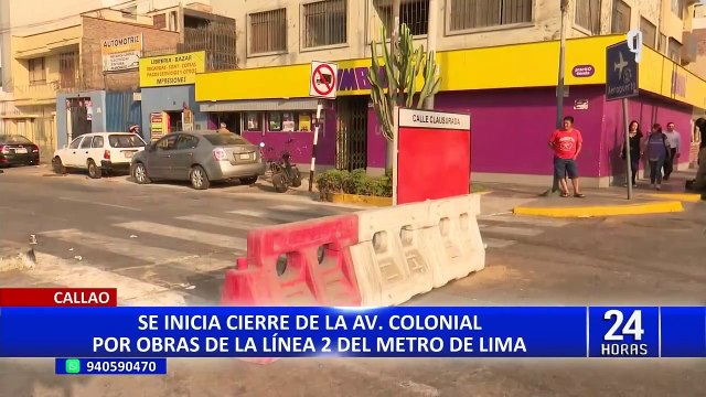Línea 2 del Metro: conductores aseguran desconocer plan de desvío tras cierre de avenida Benavides