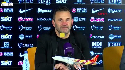 Galatasaray'da Okan Buruk'tan galibiyet sonrası itiraf: 'Ben de korktum'