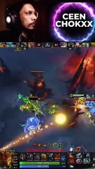 Viral Dota 2 New Meta Bristle Back Imba Offlane Ceen Chokxx Live Stream Clip #dota2shorts #shorts