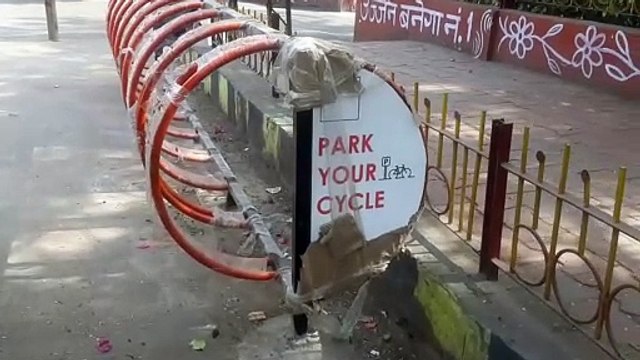 After the cycle track, now there are stands at 10 places