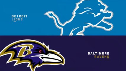 Video herunterladen: Detroit Lions vs. Baltimore Ravens, nfl football highlights, NFL Highlights 2023 Week 7