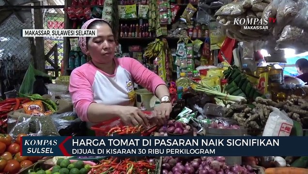 Harga Tomat Naik Signifikan Di Pasar Tradisional