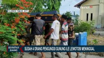 Sudah 4 Orang Pengungsi Erupsi Gunung Ile Lewotobi Meninggal