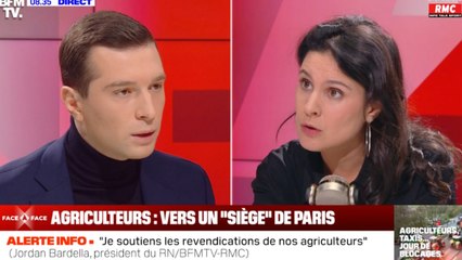 “Vous êtes schizo !” : Jordan Bardella chahuté par Apolline de Malherbe sur BFMTV