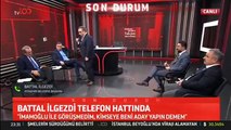 Battal İlgezdi canlı yayında CHP'li gazeteciyle tartıştı