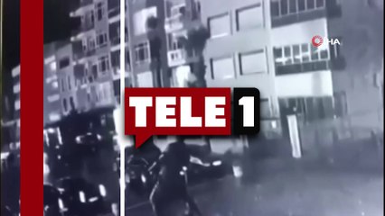 Depremin büyük yıkıma yol açtığı Hatay'da 65 kişiye mezar olan apartman böyle yıkıldı