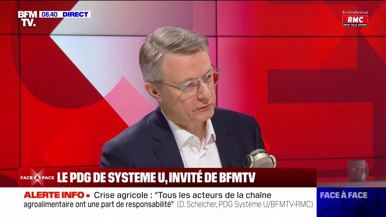 Dominique Schelcher, directeur général de Système U: "On ne contourne pas la loi française"