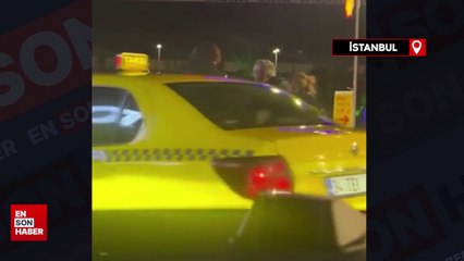 İstanbul'da taksici dehşeti