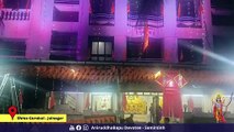 Shree Gurukul - Juinagar decorated for the inauguration of Ram Mandir in Ayodhya