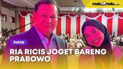 Joget Bareng Ria Ricis, Kondisi Prabowo Subianto Bikin Pendukung Khawatir