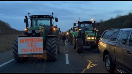 Notte di proteste in tutta la Francia per l'"assedio dei trattori"