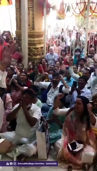 Before Pran Pratishtha of Ram Mandir, Sadguru Aniruddha took darshan at Shree Aniruddha Gurukshetram
