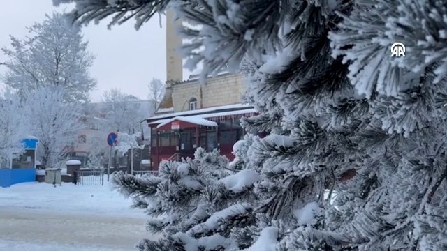 Termometreler gece sıfırın altında 25 dereceyi gösterdi
