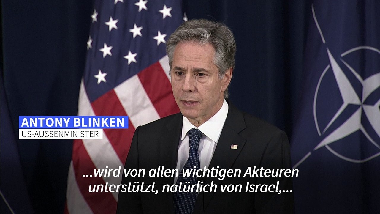 Blinken hoffnungsvoll über Abkommen zu Geiselfreilassung und Feuerpause