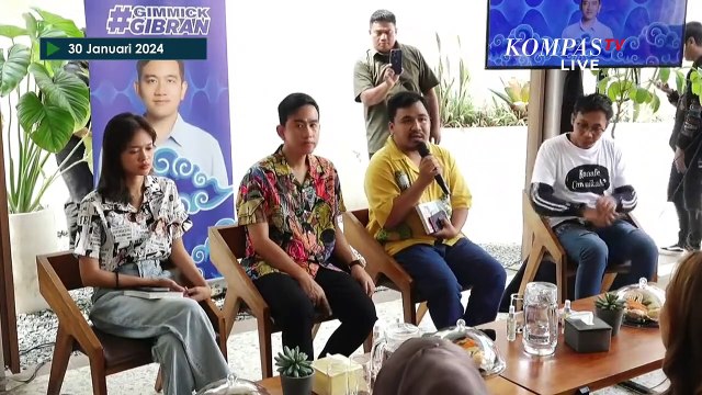 [FULL] Dialog Gibran dengan Komunitas Anak Muda dan Influencer di Cirebon, Soroti Industri Kreatif